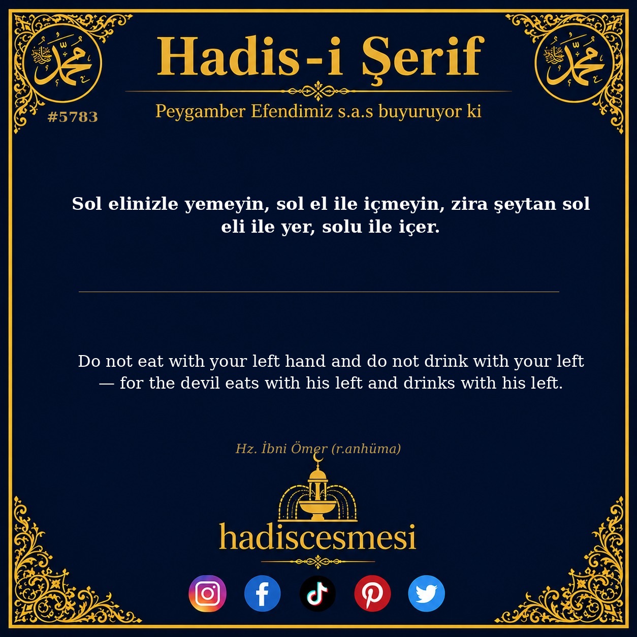 hadis 5783
