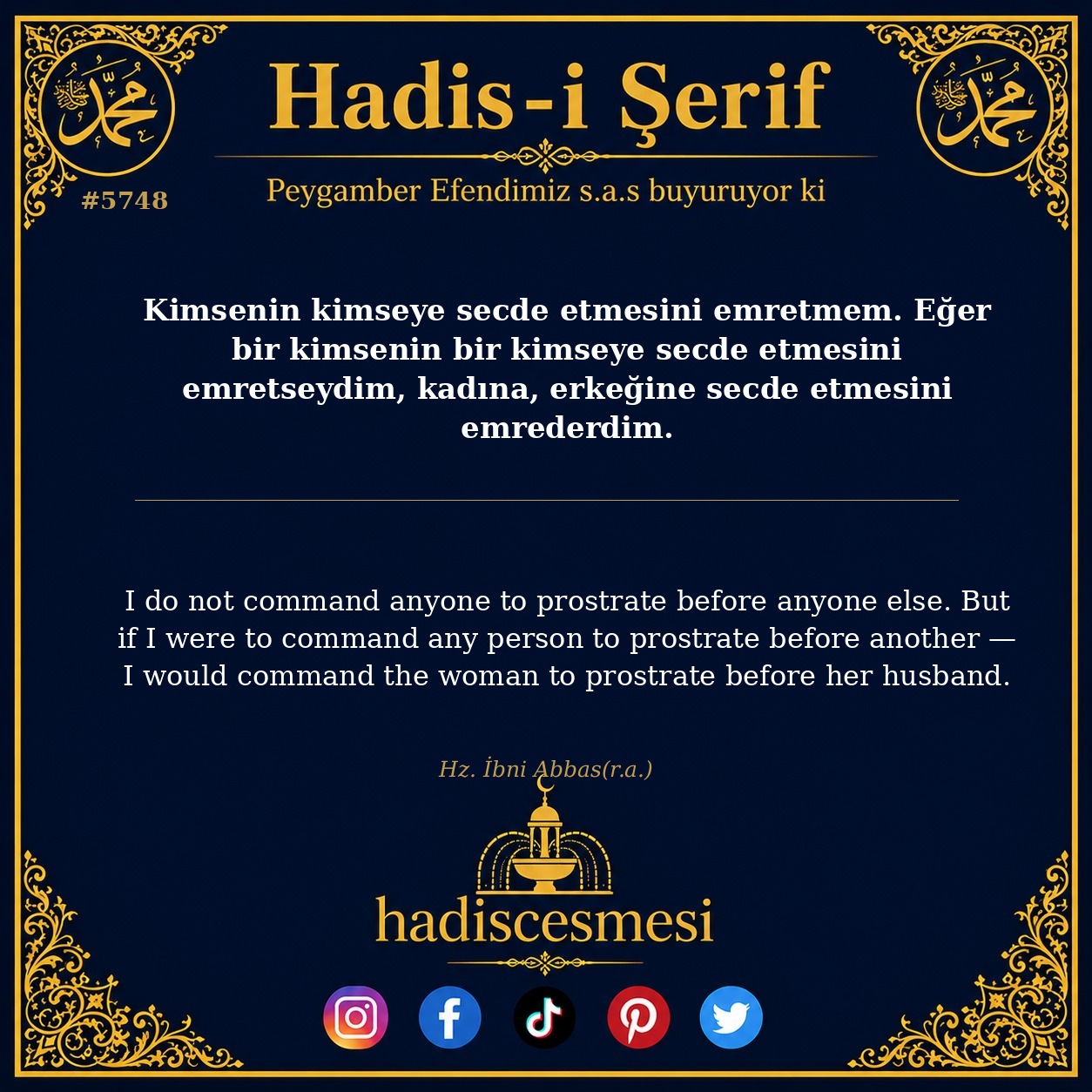 hadis 5748