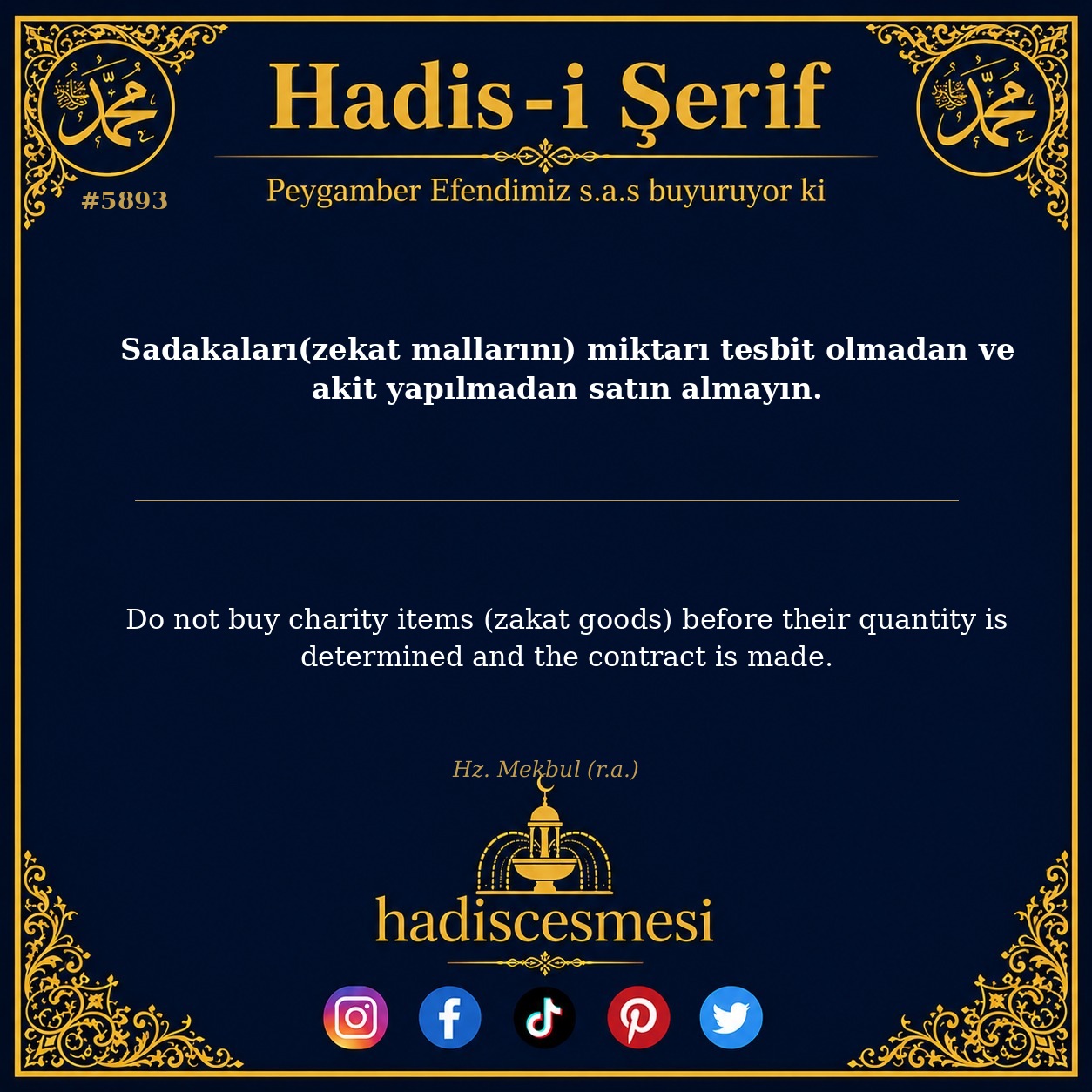 hadis 5893