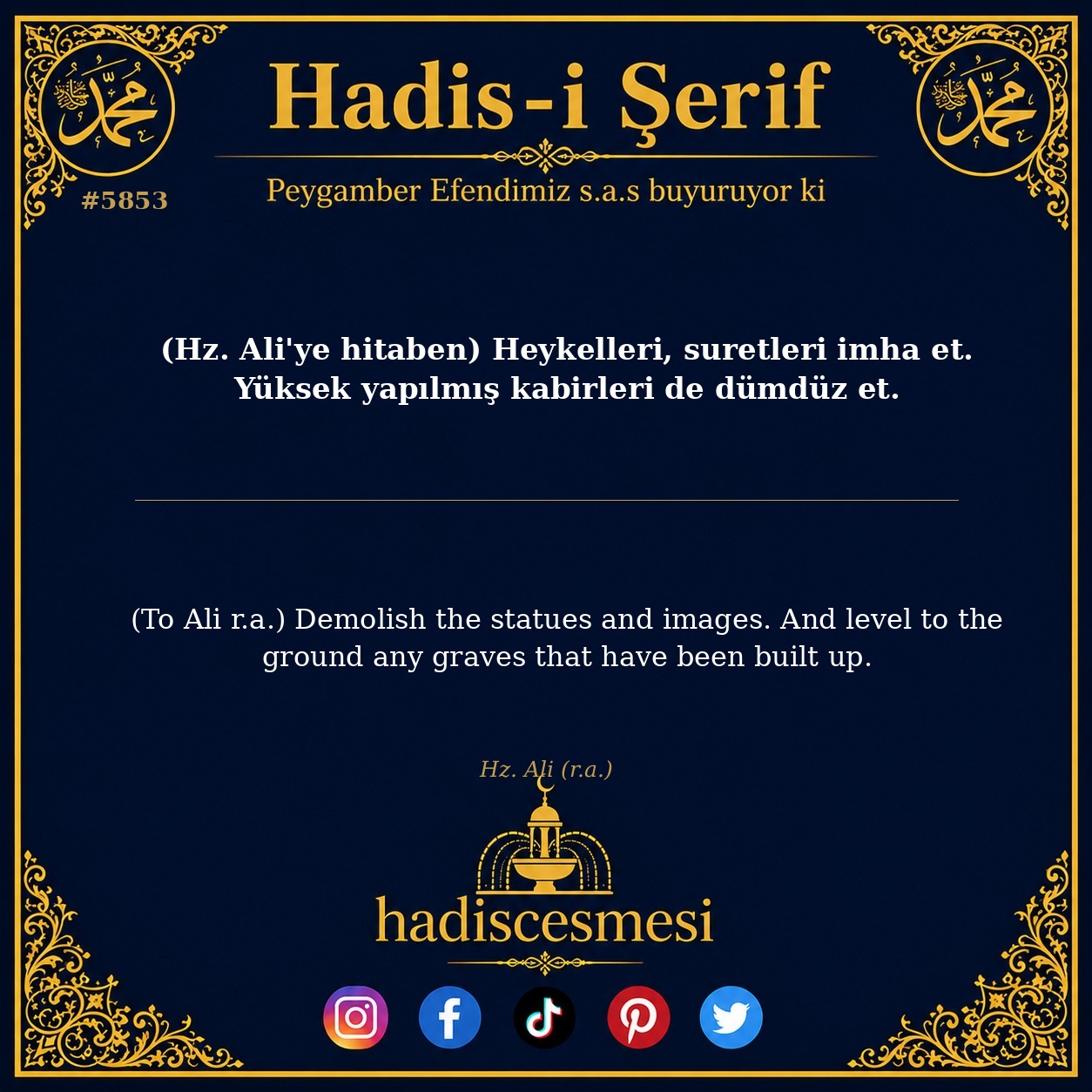hadis 5853