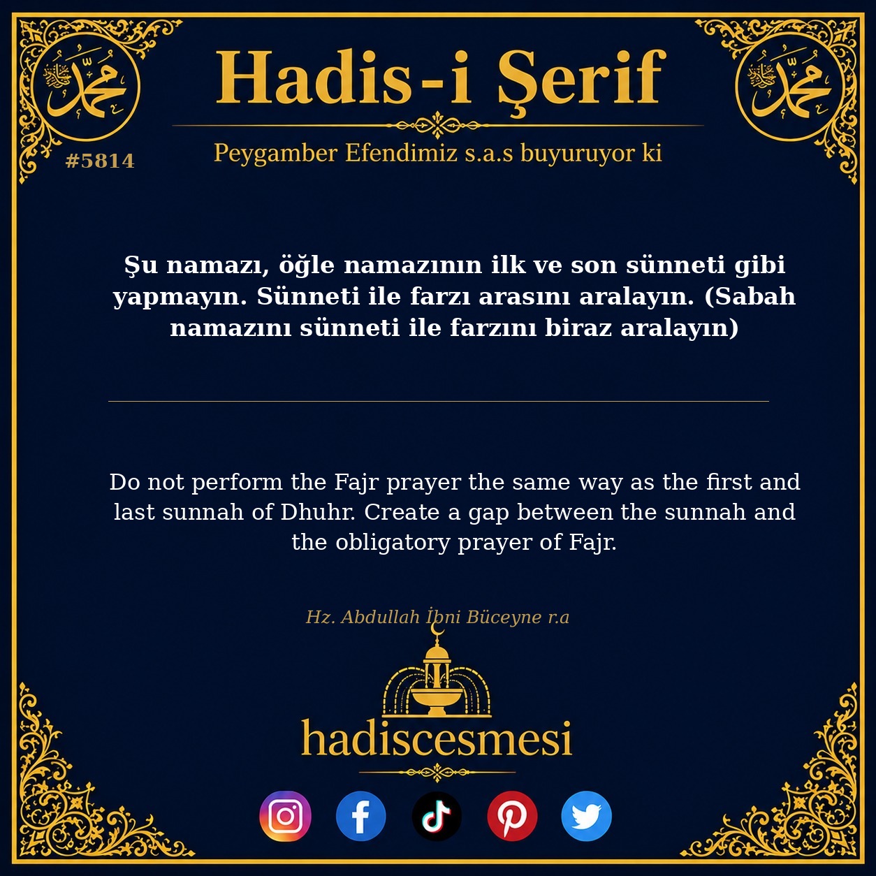 hadis 5814