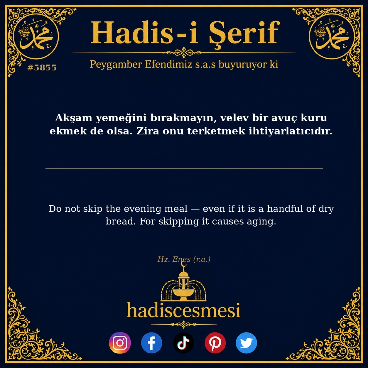 hadis 5855
