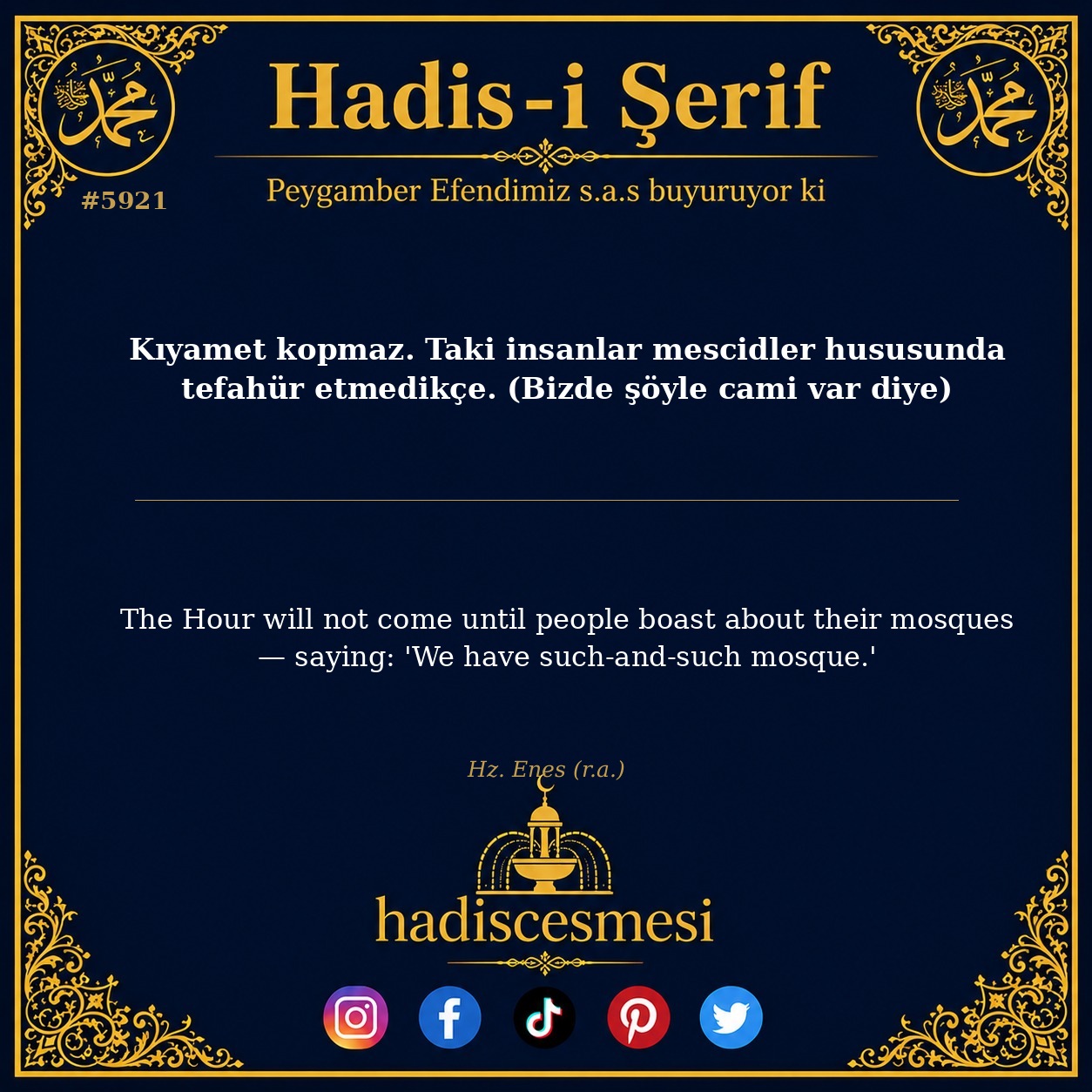 hadis 5921