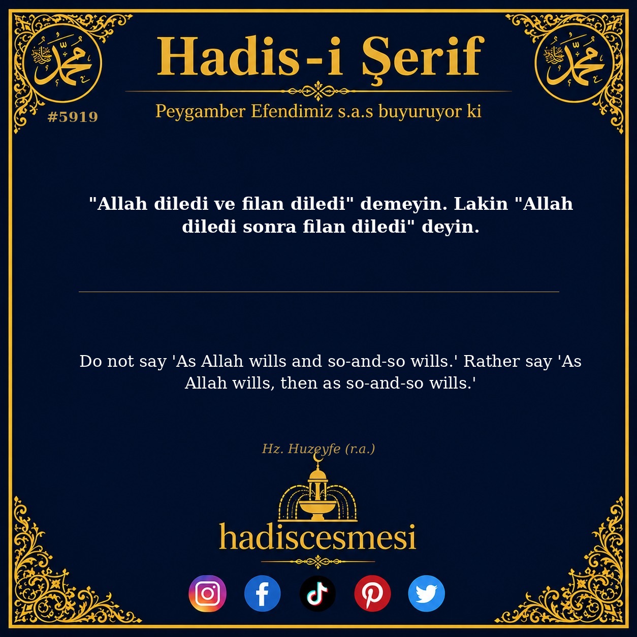 hadis 5919