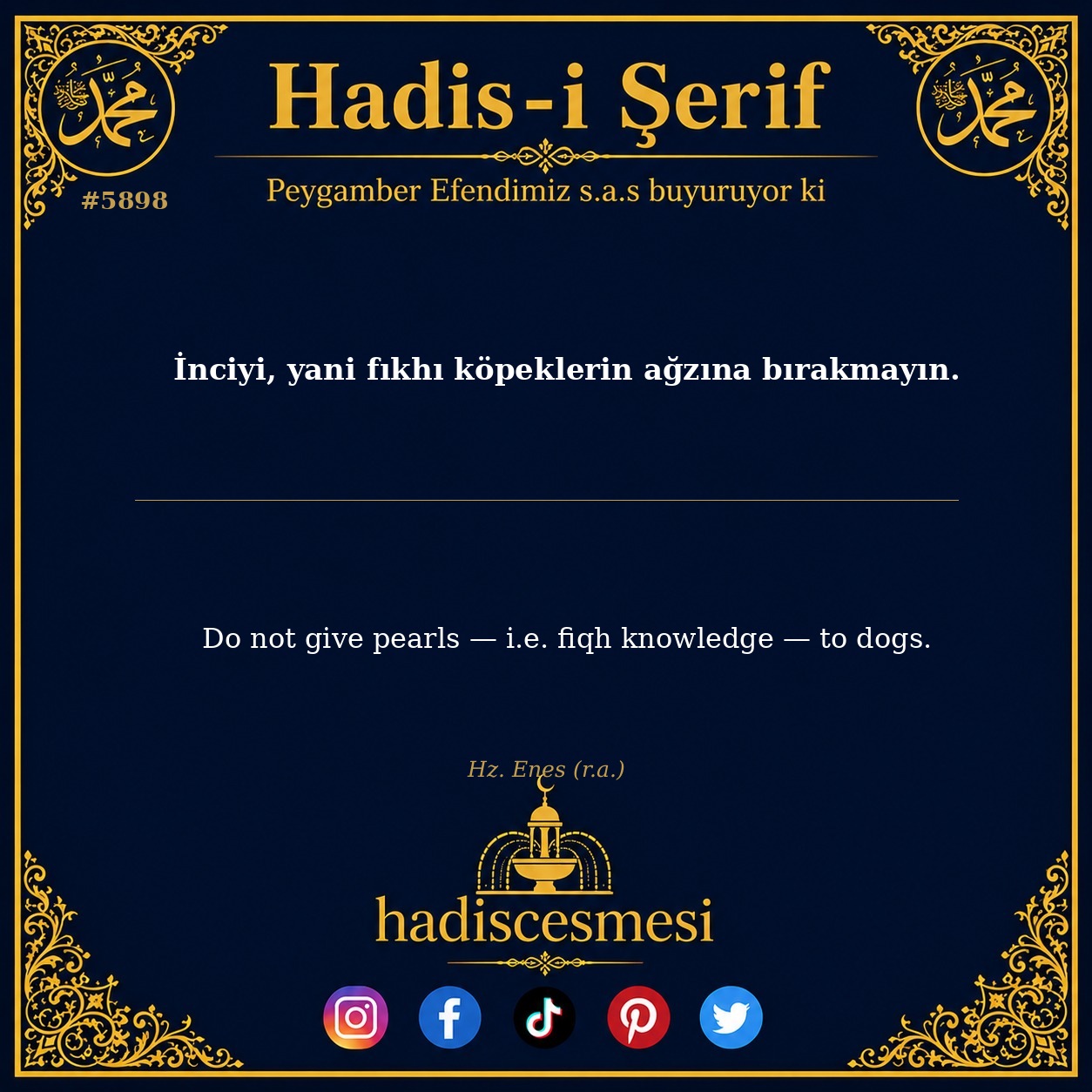 hadis 5898