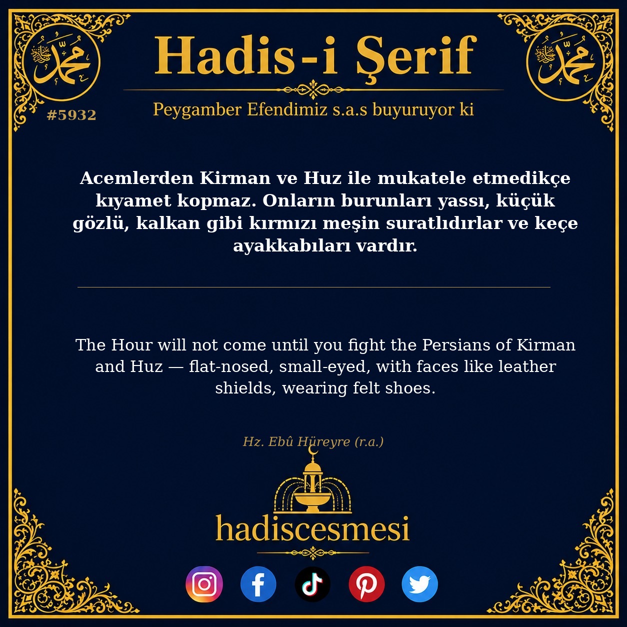 hadis 5932