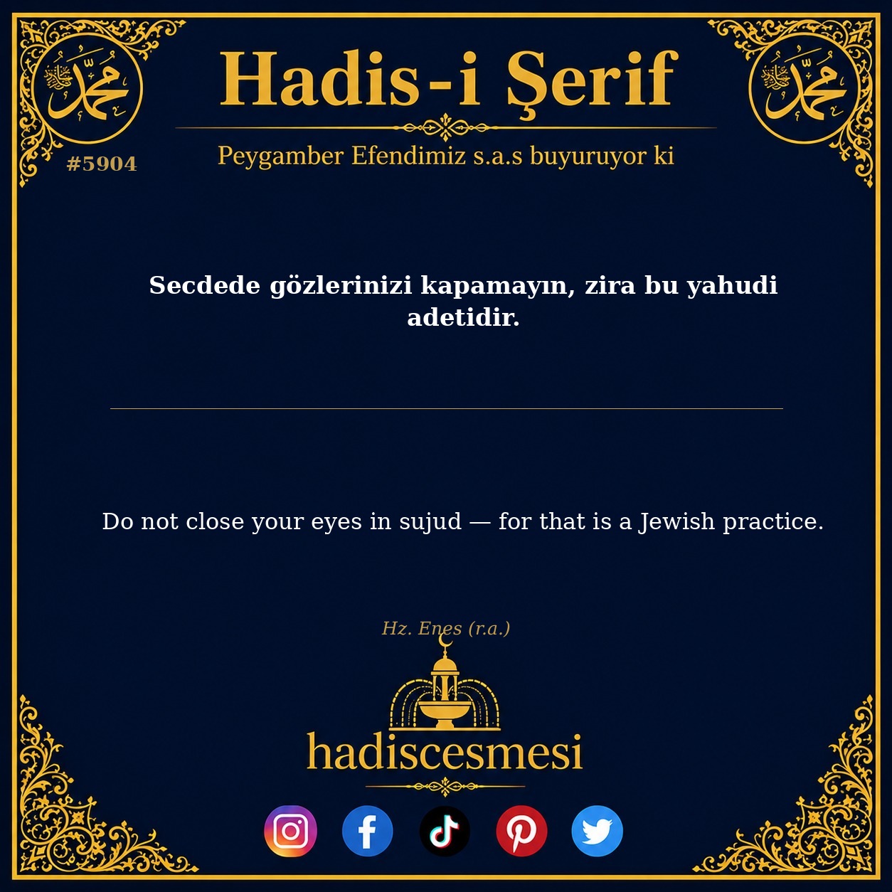 hadis 5904