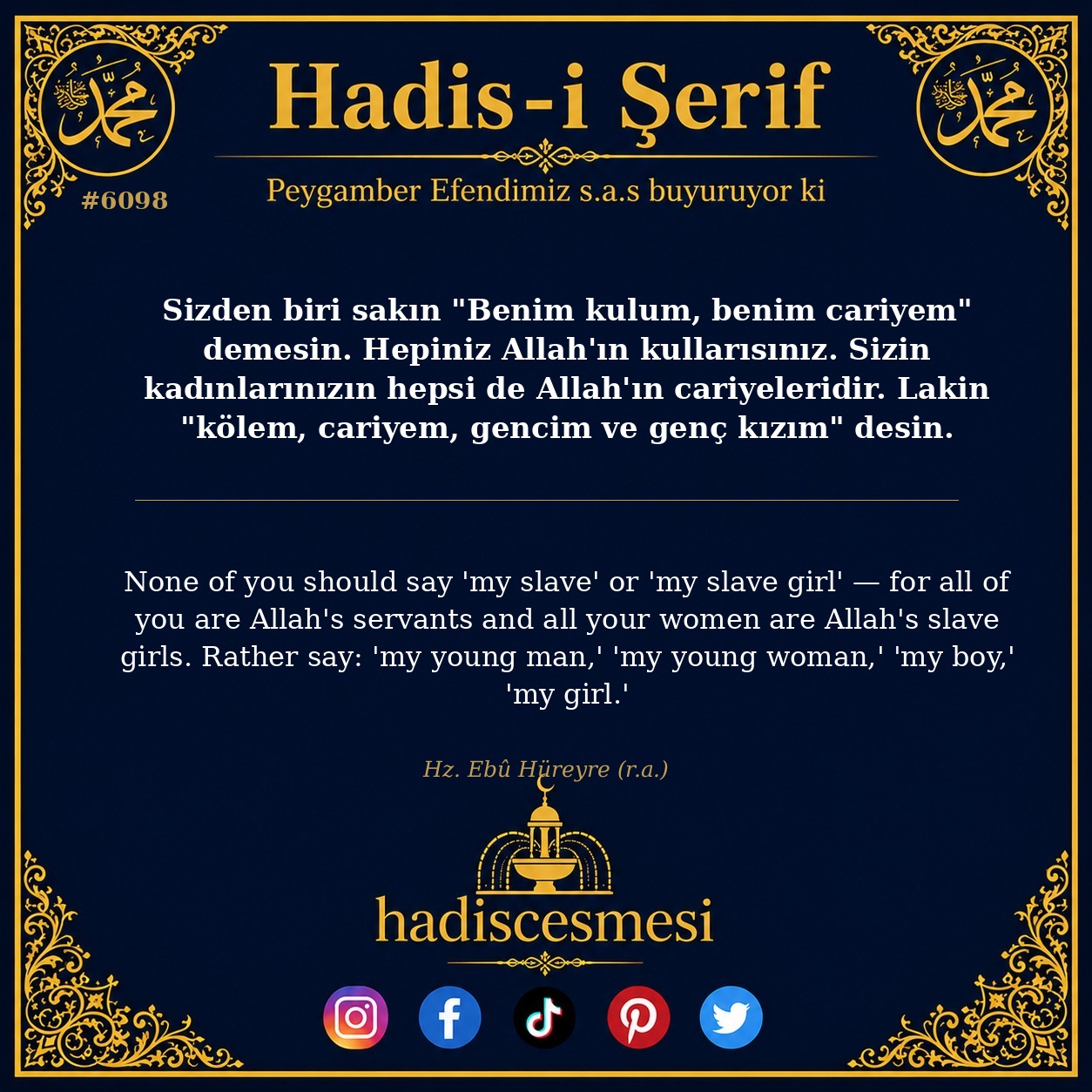 hadis 6098