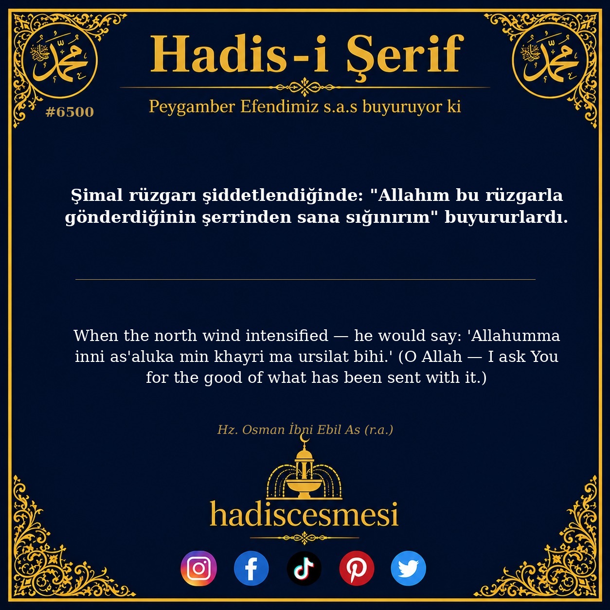hadis 6500