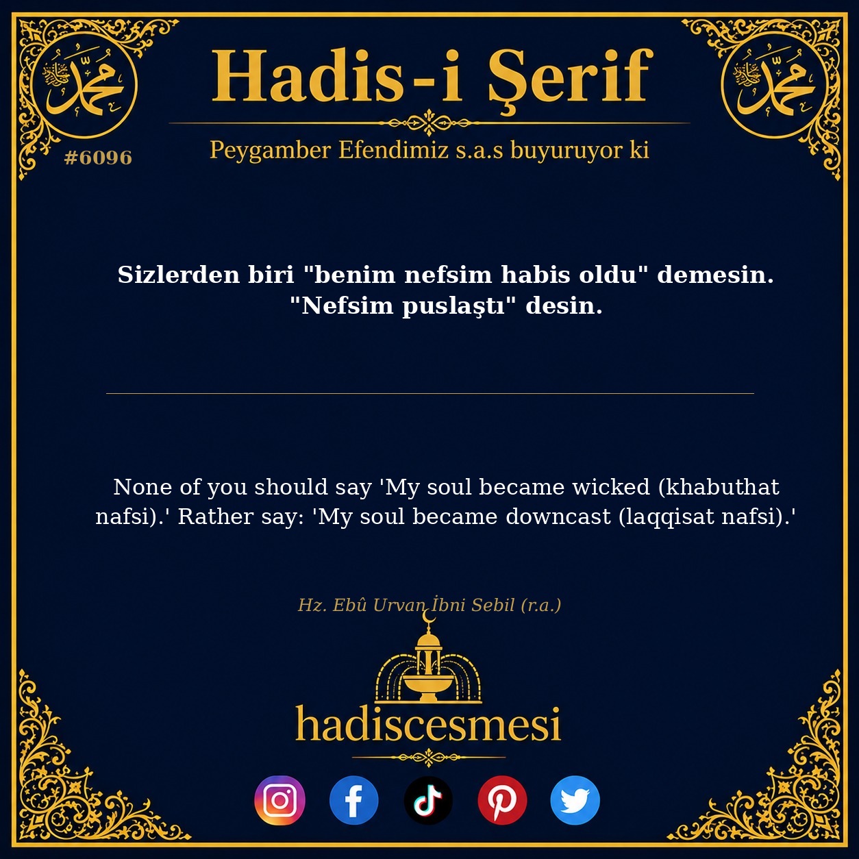 hadis 6096
