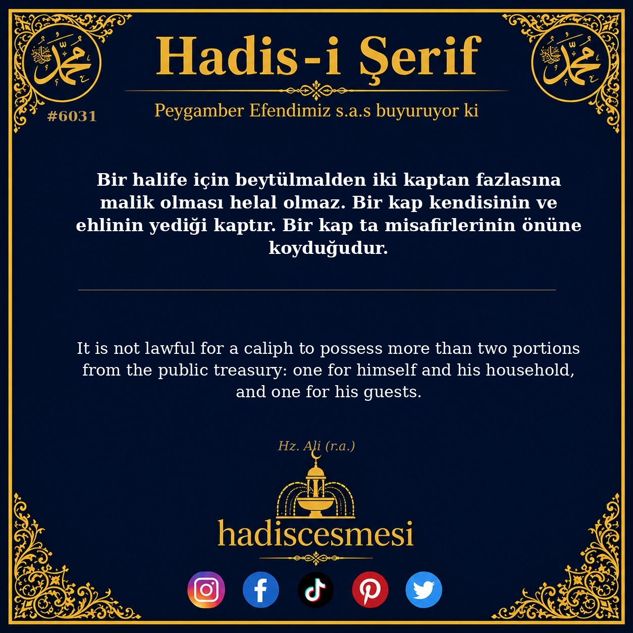 hadis 6031