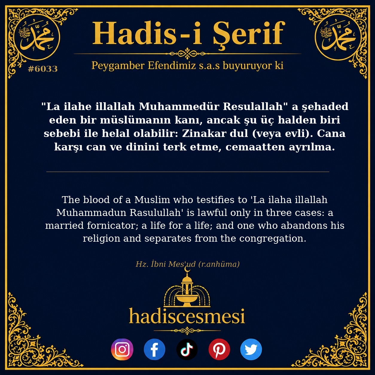 hadis 6033