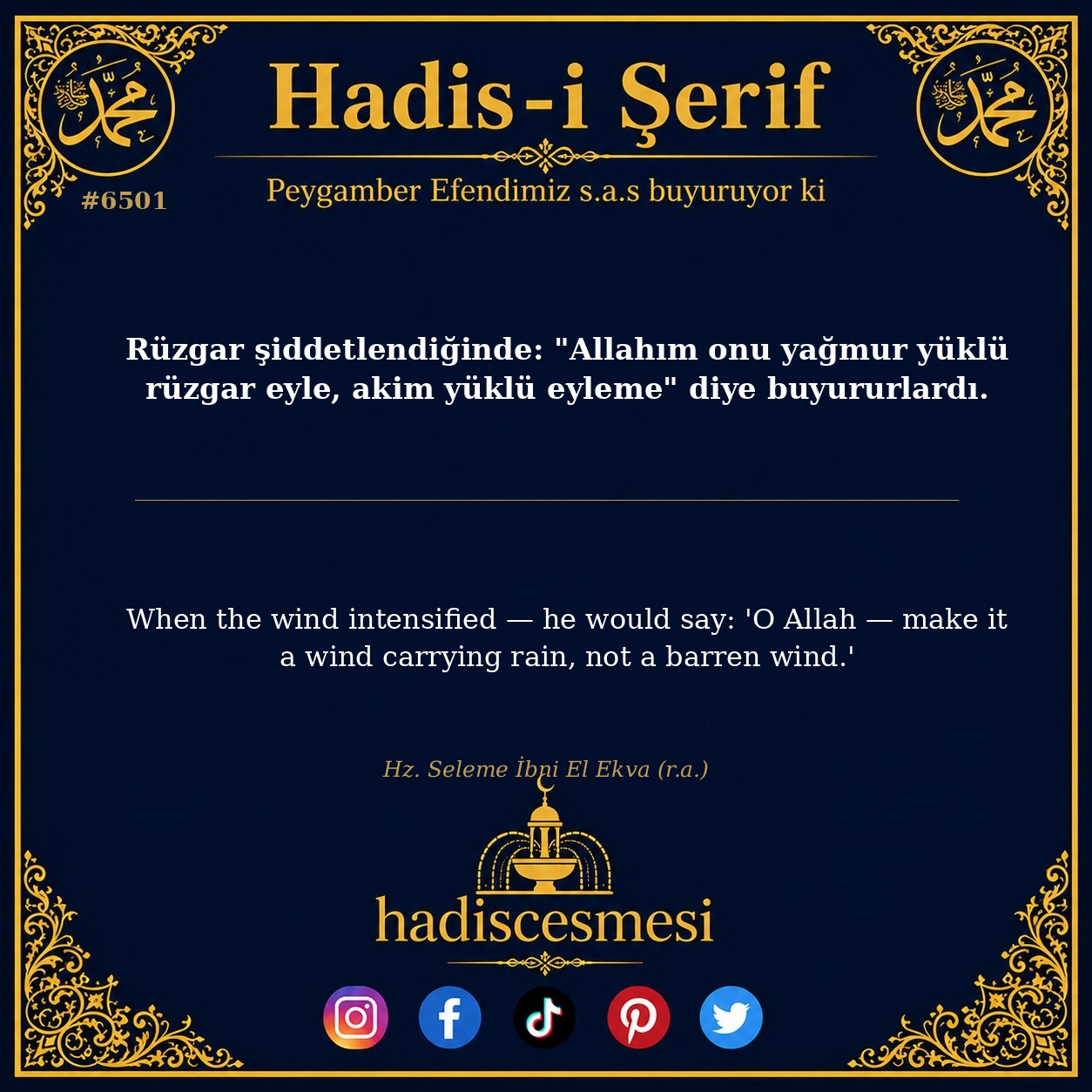 hadis 6501