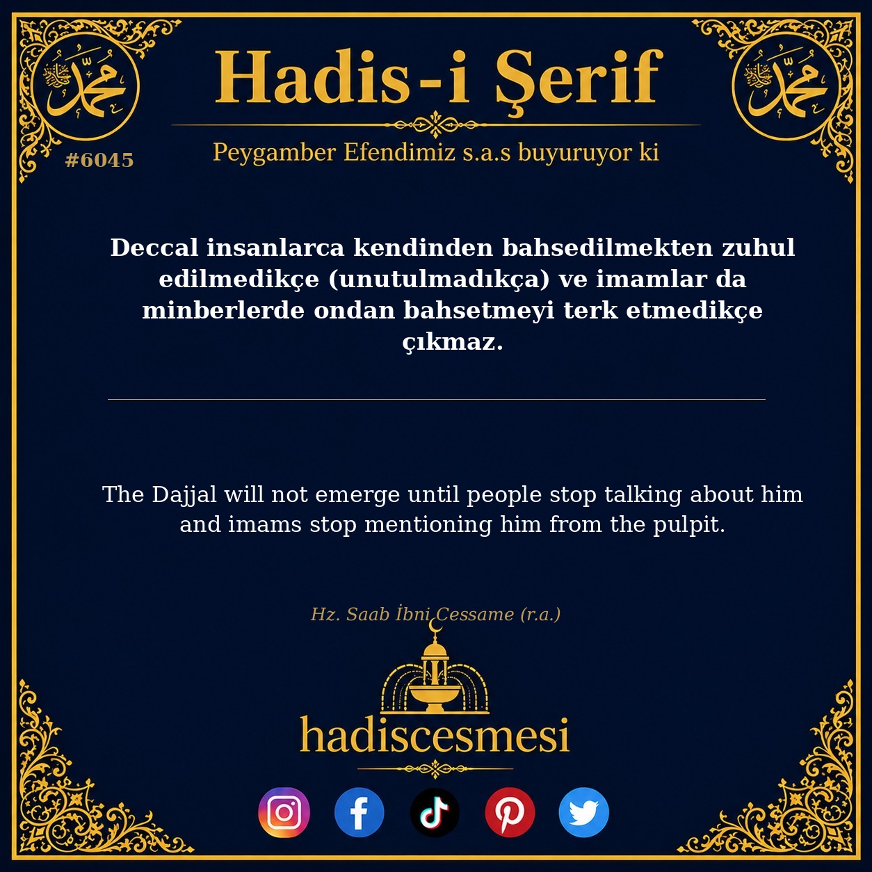 hadis 6045