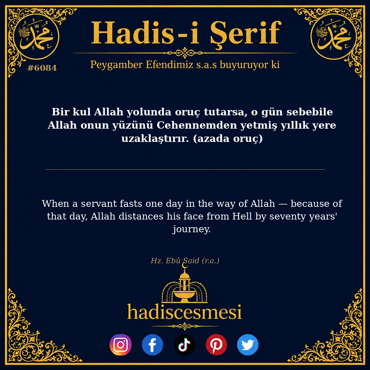 hadis 6084