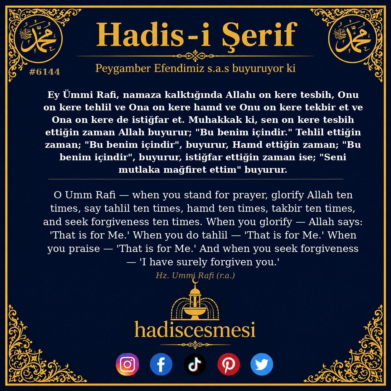 hadis 6144