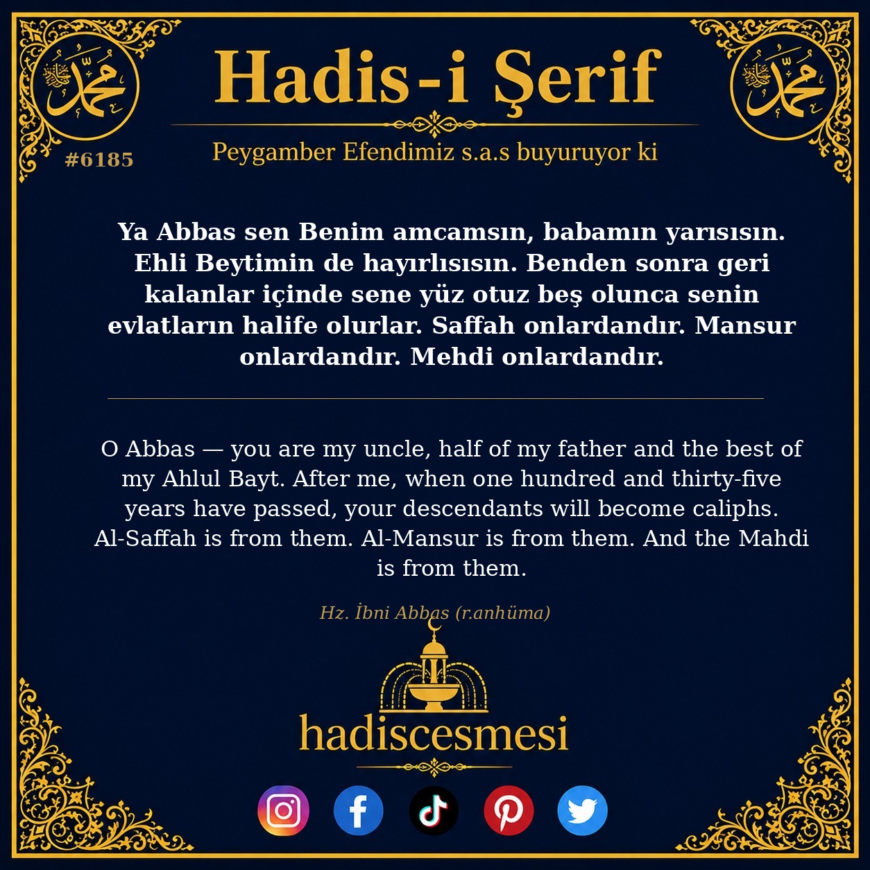 hadis 6185