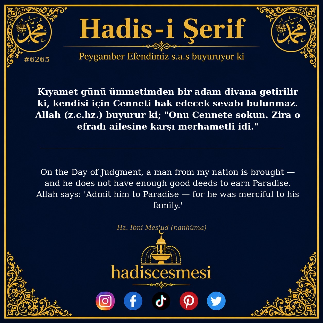hadis 6265