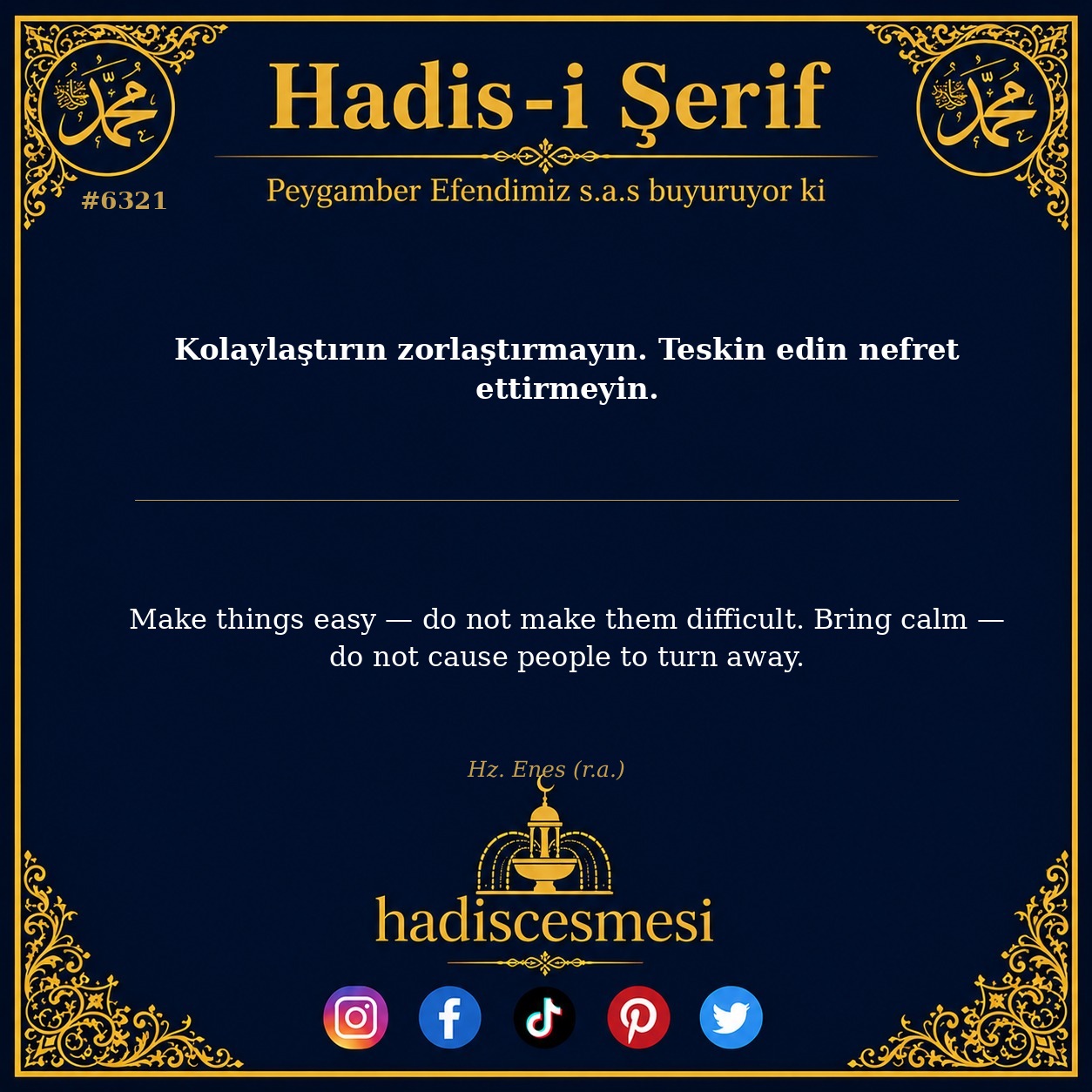 hadis 6321