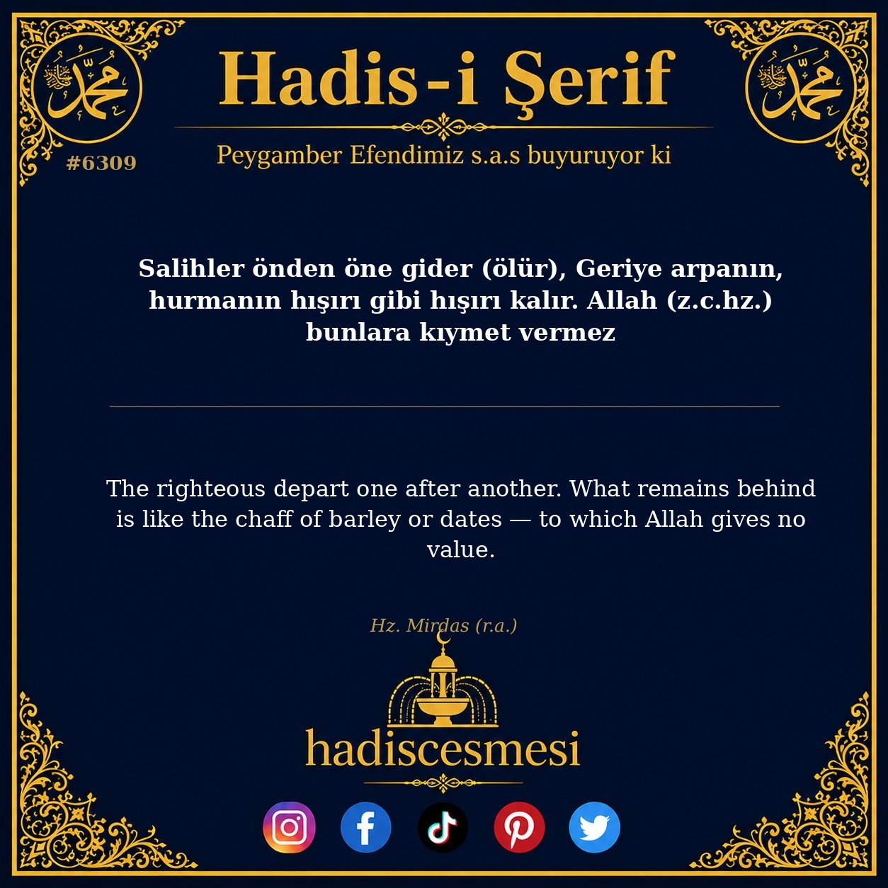 hadis 6309