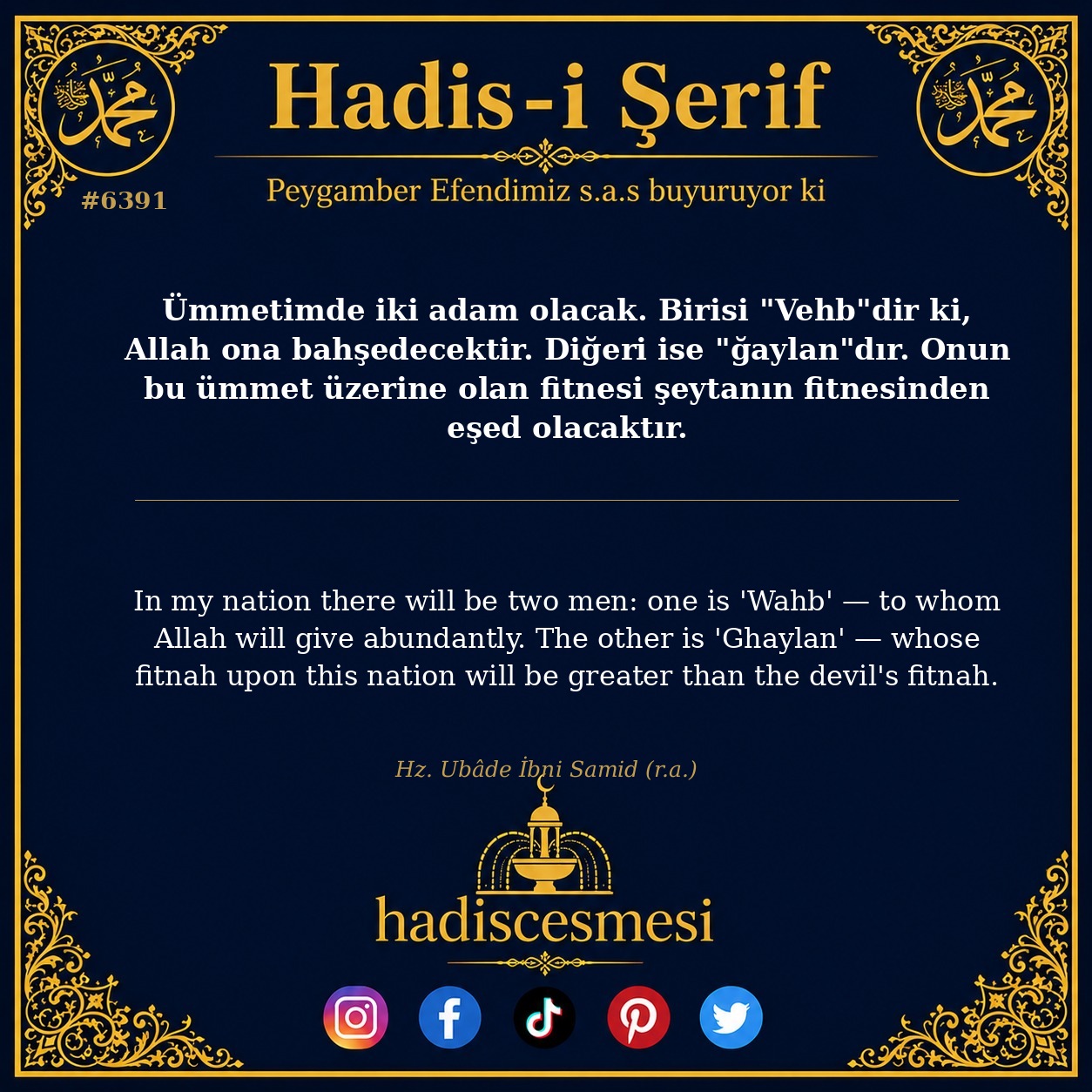 hadis 6391