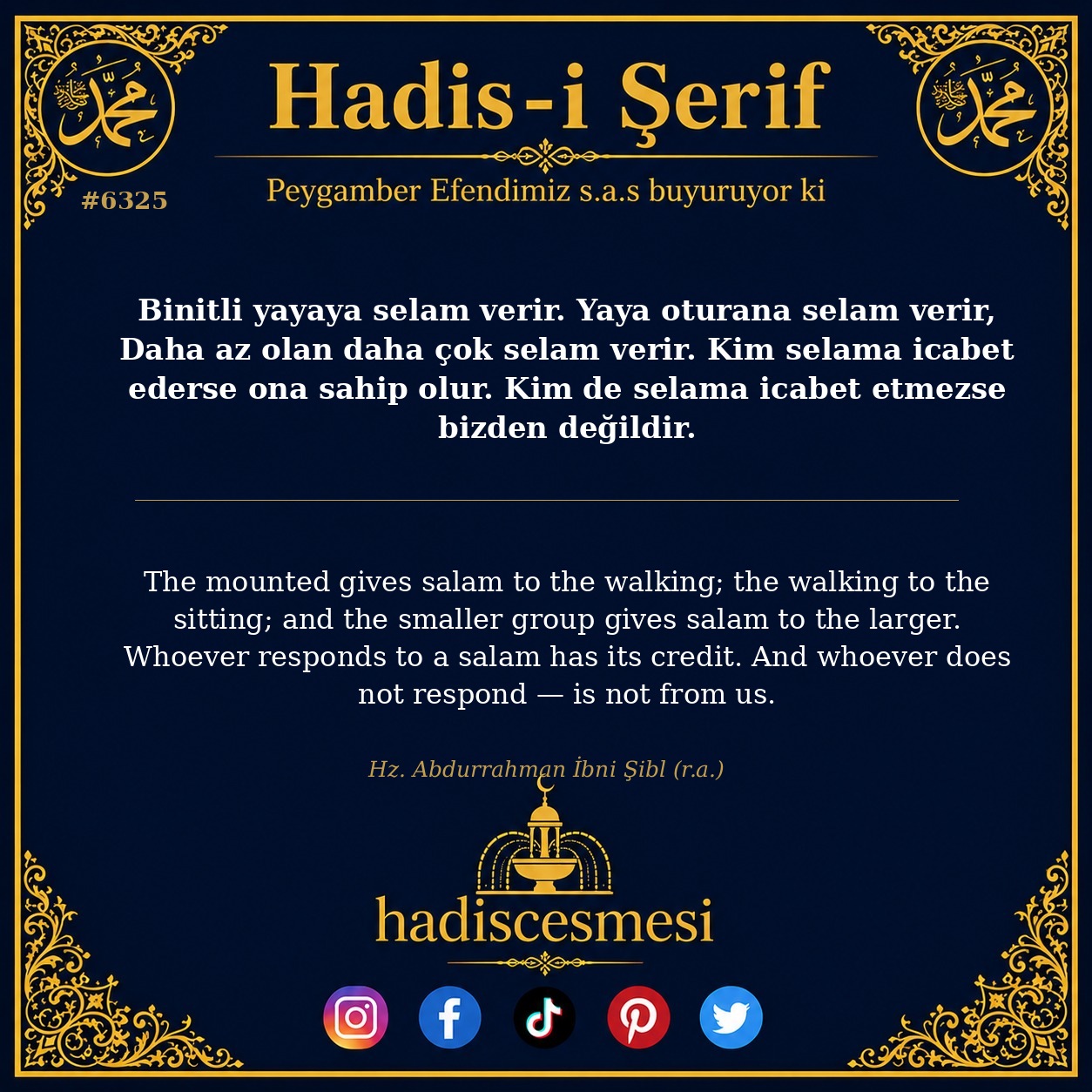 hadis 6325