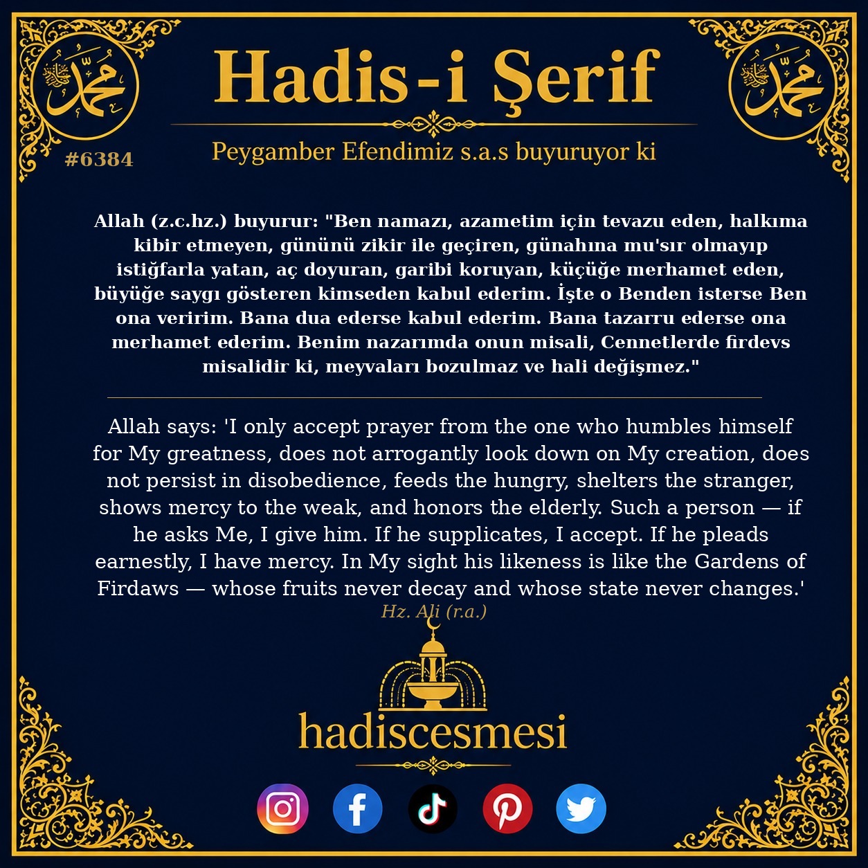 hadis 6384