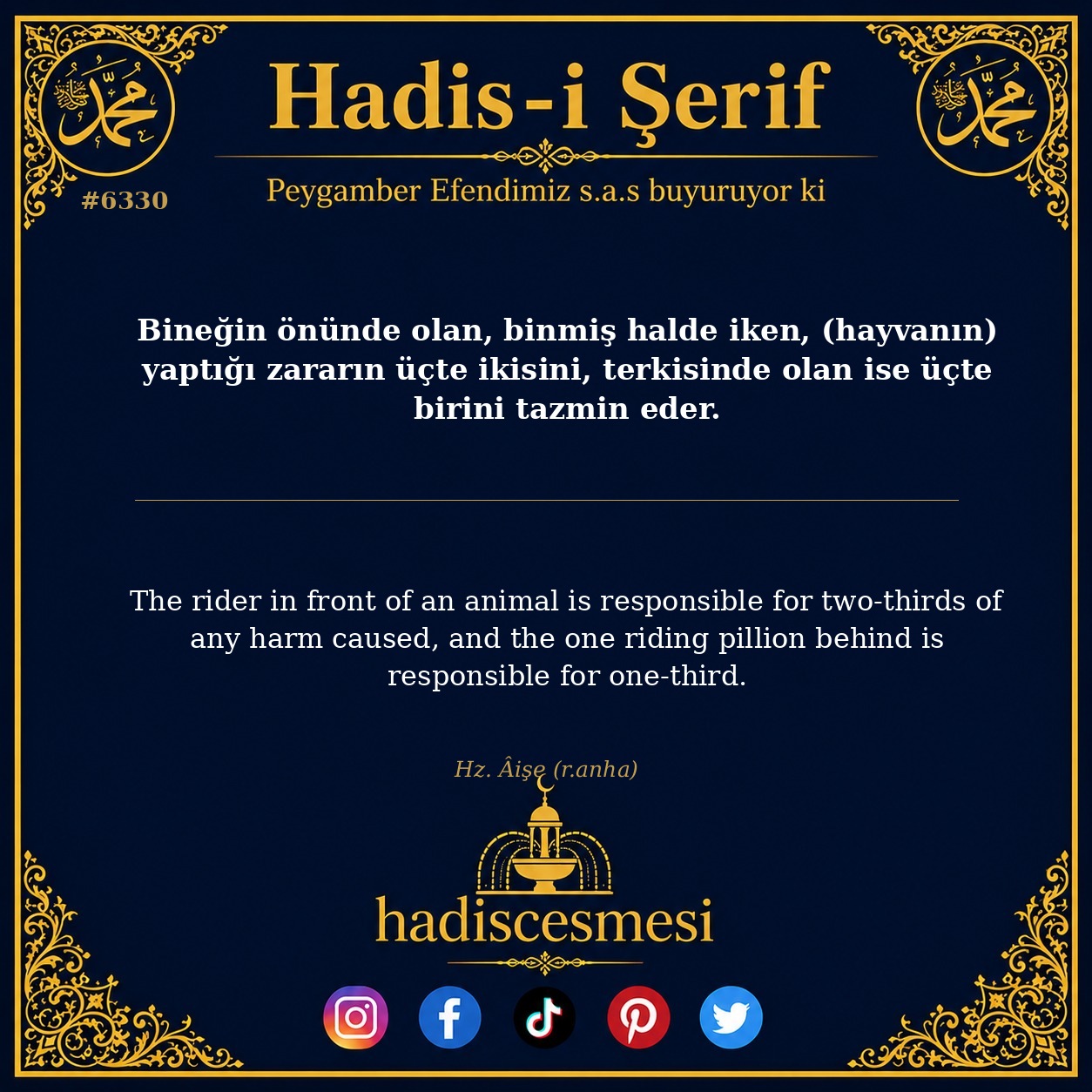 hadis 6330