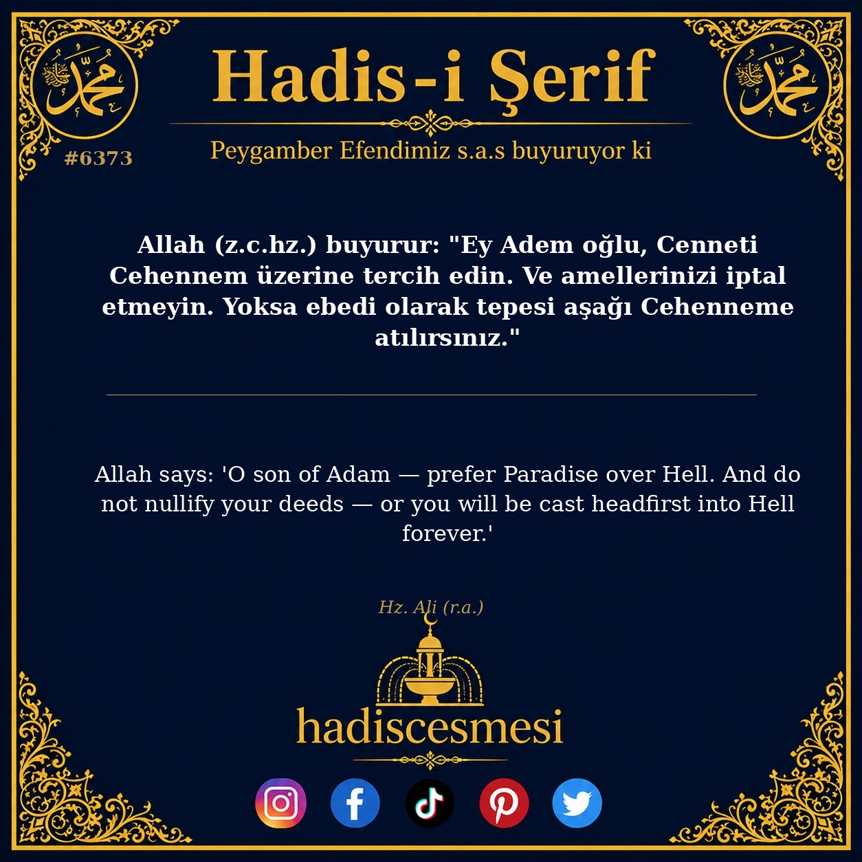 hadis 6373