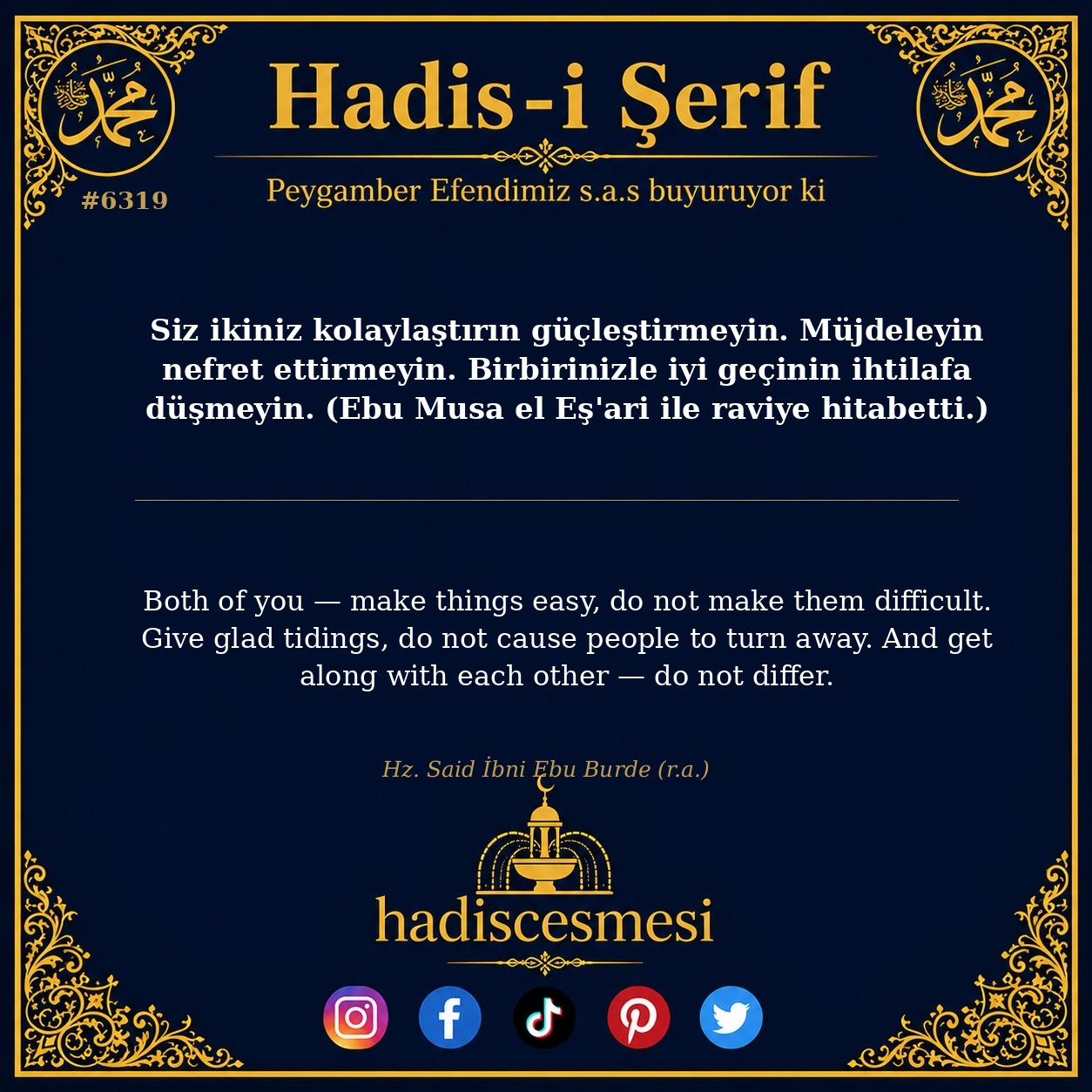 hadis 6319