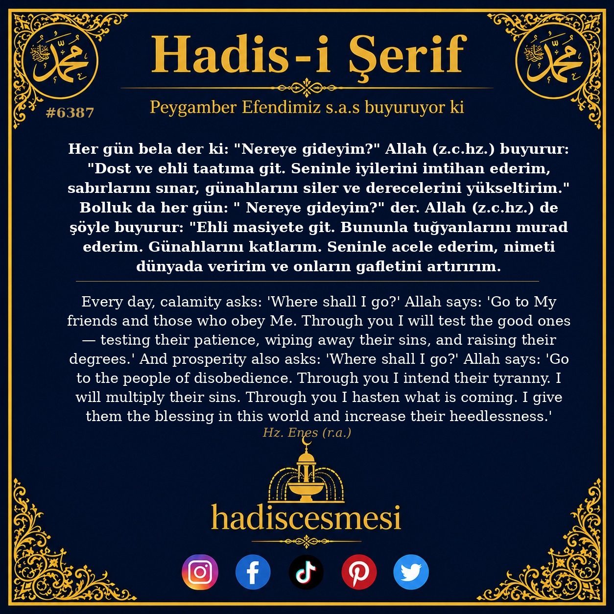 hadis 6387