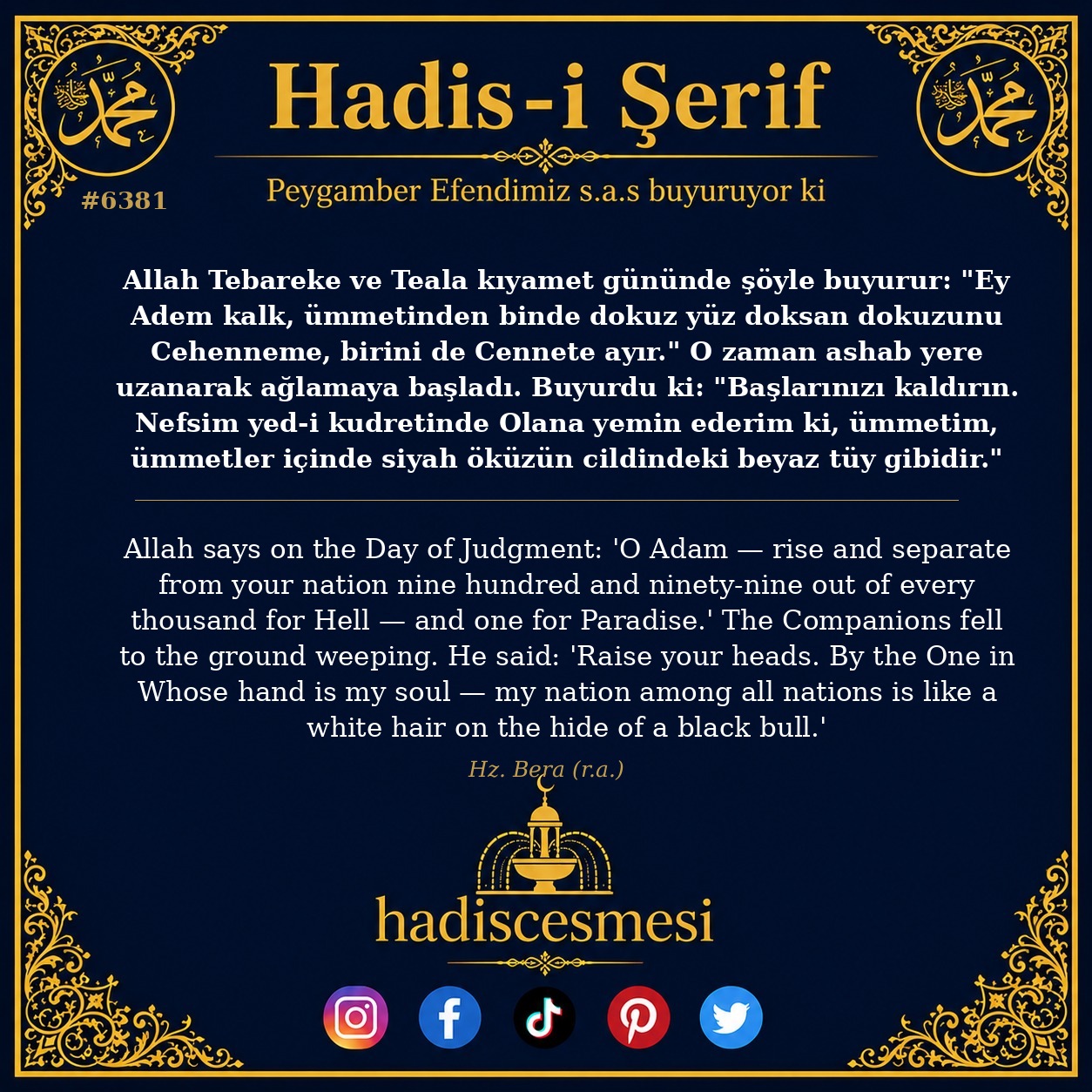 hadis 6381