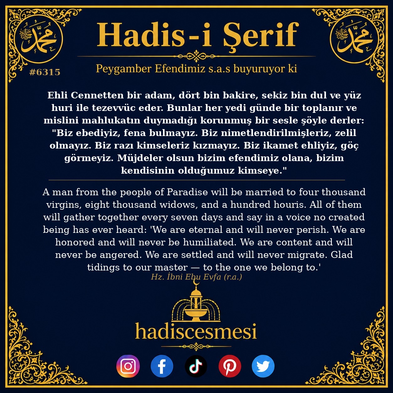 hadis 6315