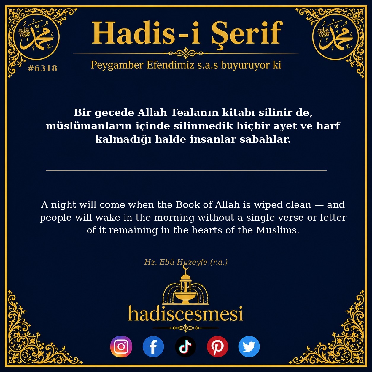 hadis 6318