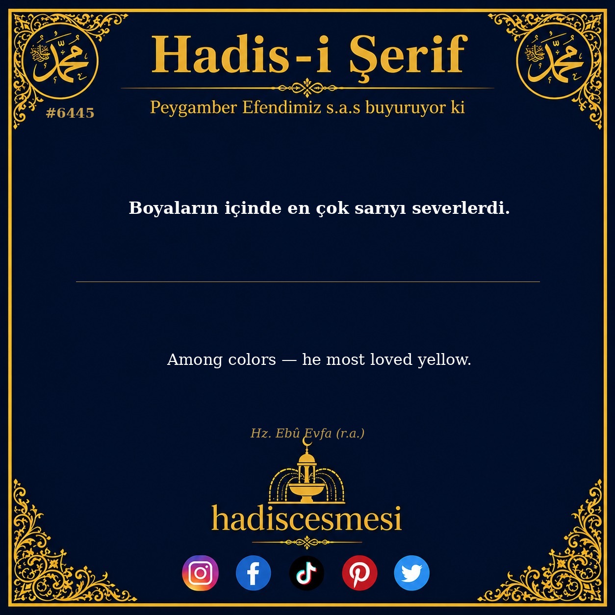 hadis 6445