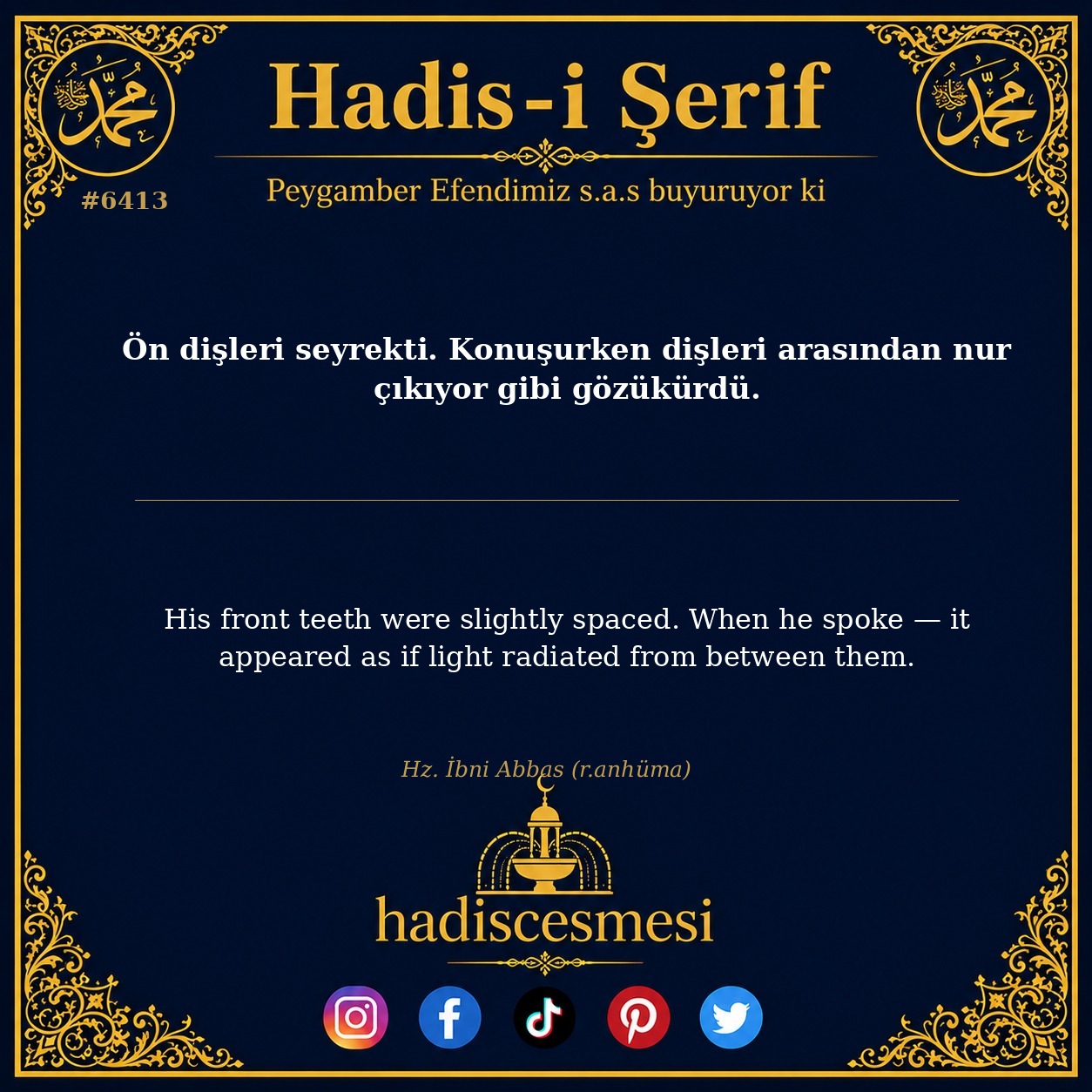 hadis 6413