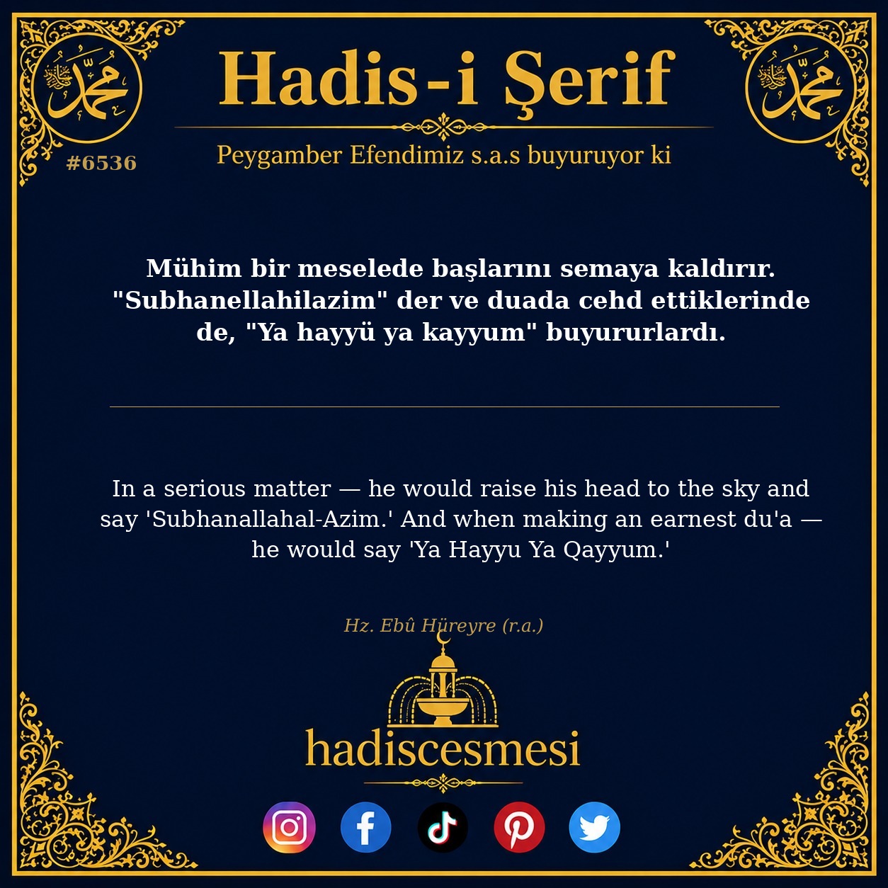 hadis 6536