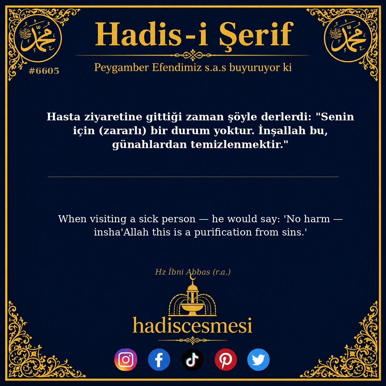 hadis 6605