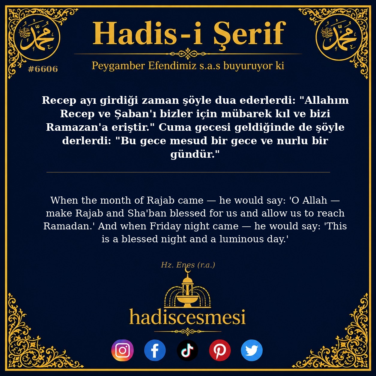 hadis 6606