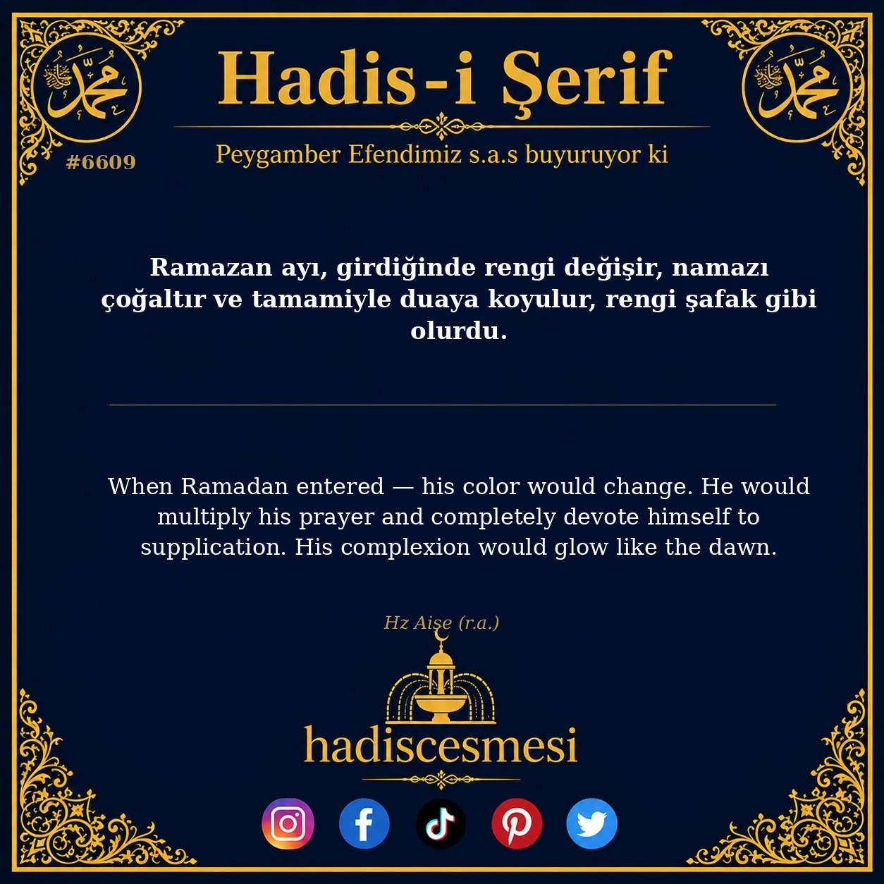 hadis 6609