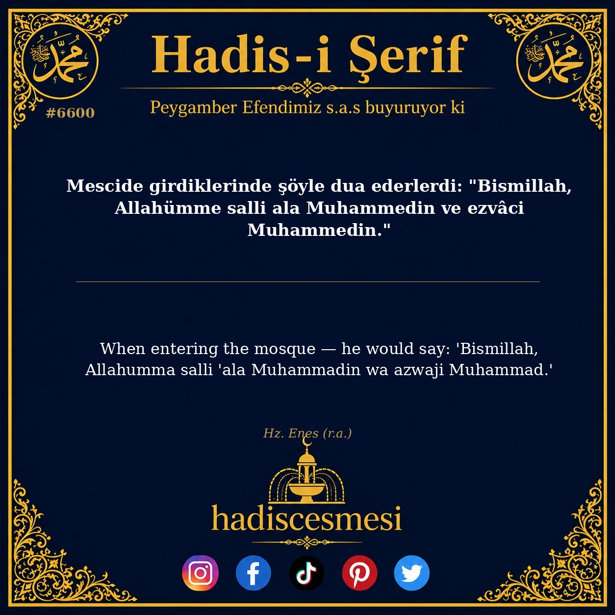 hadis 6600