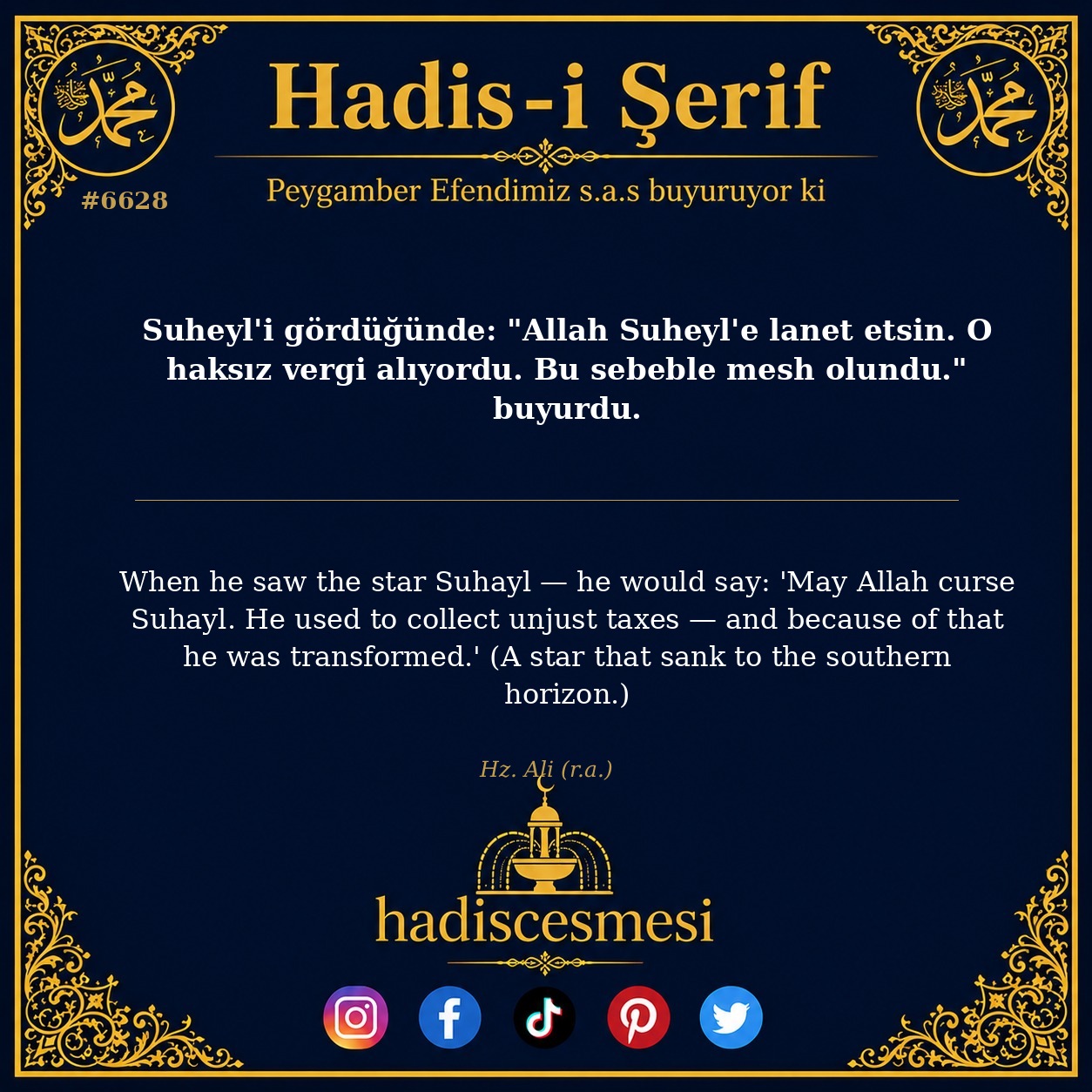 hadis 6628