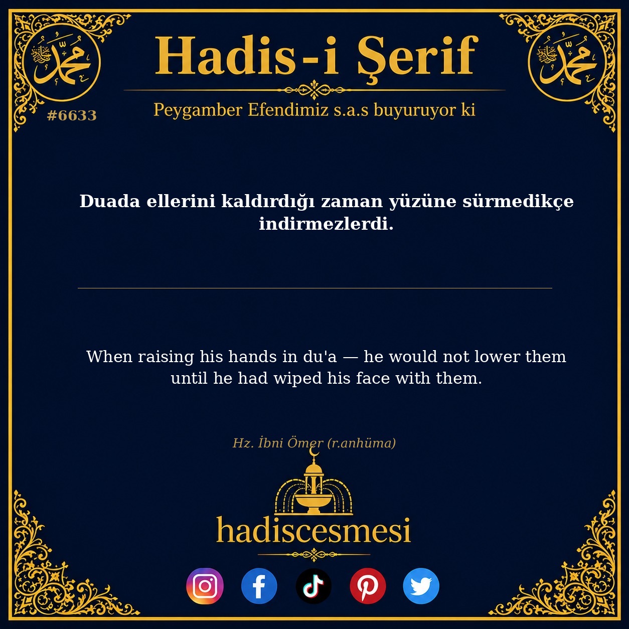 hadis 6633