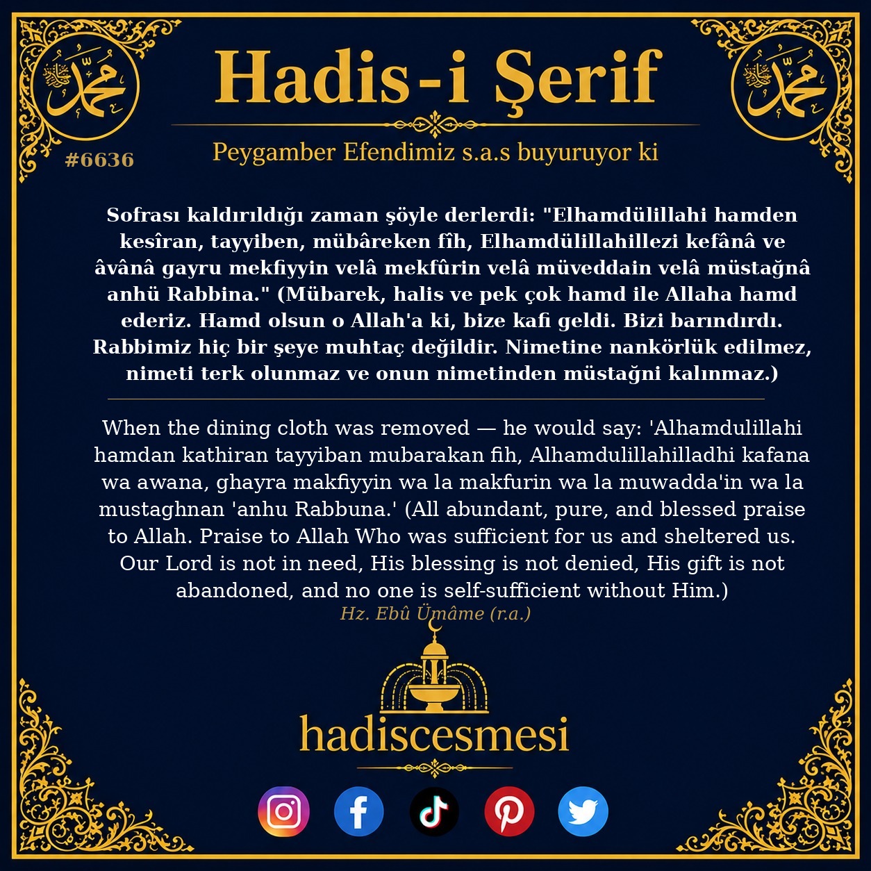 hadis 6636