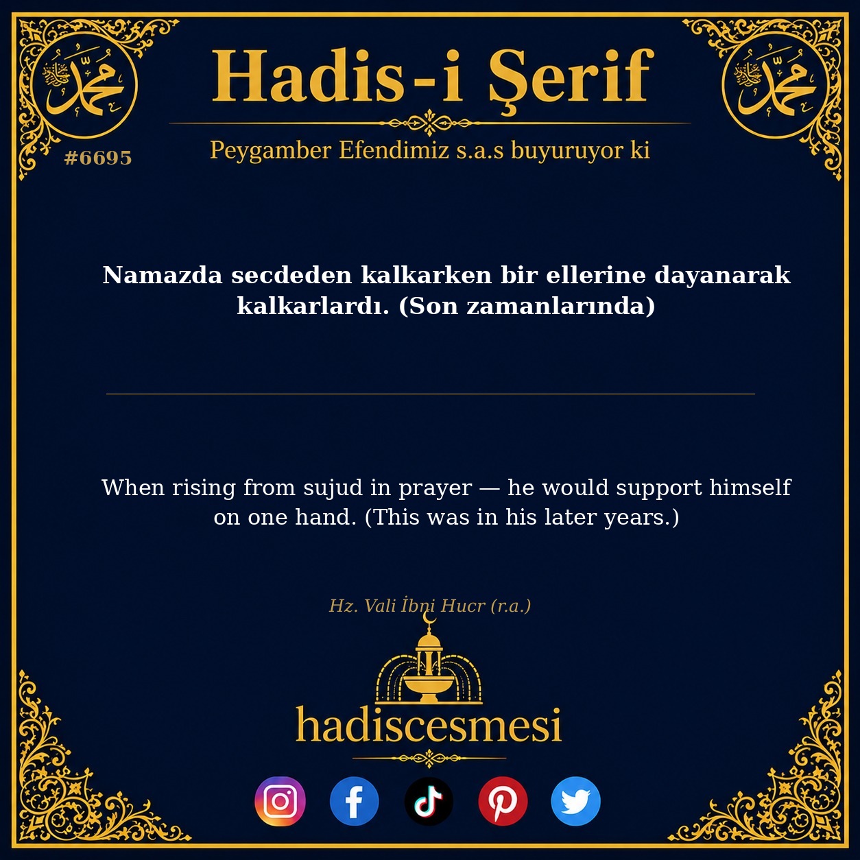 hadis 6695
