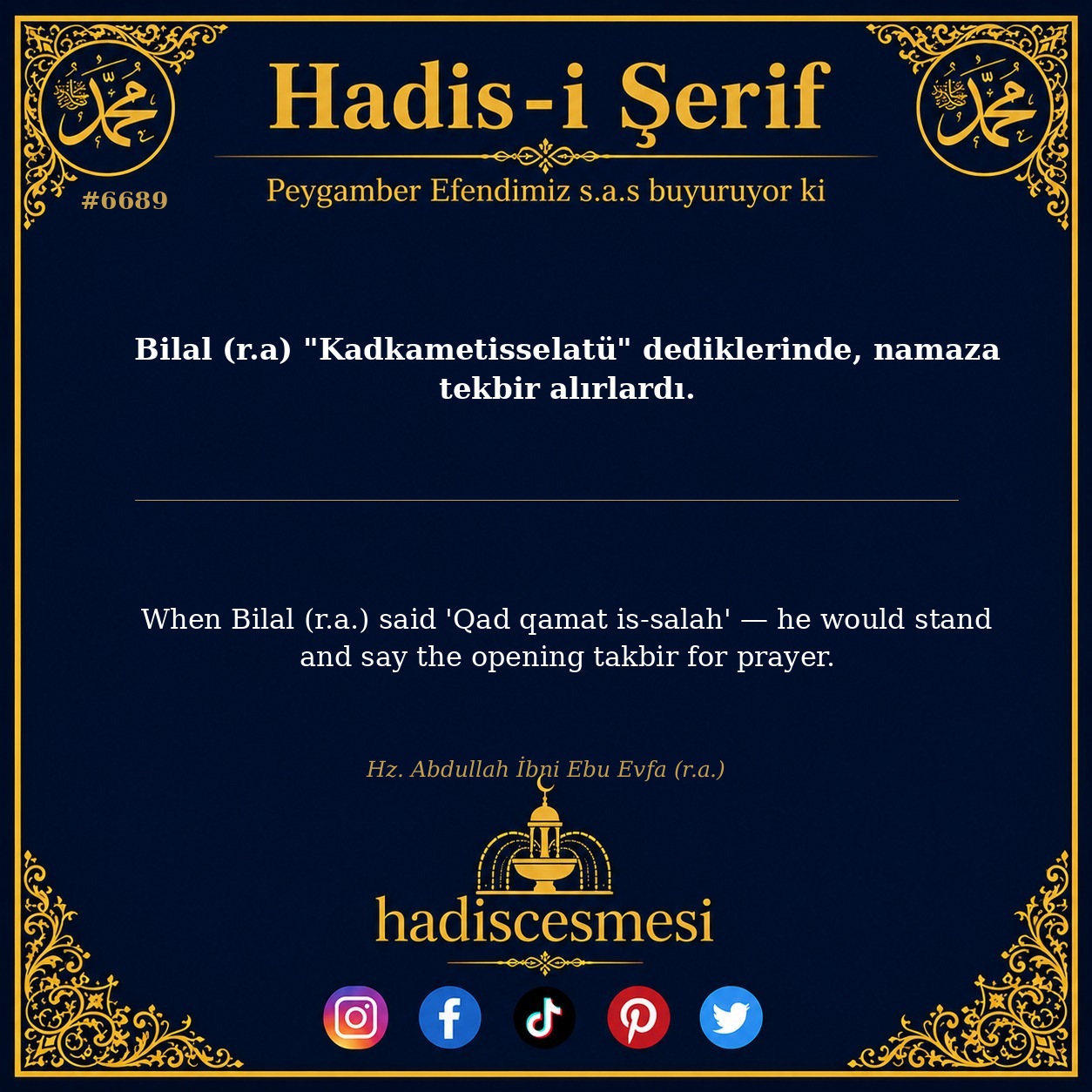 hadis 6689