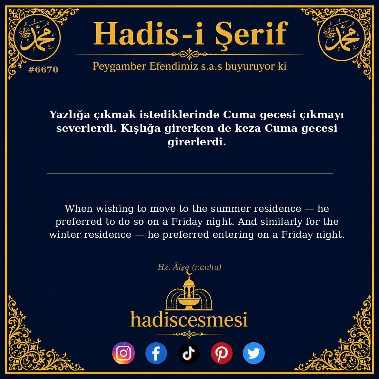 hadis 6670