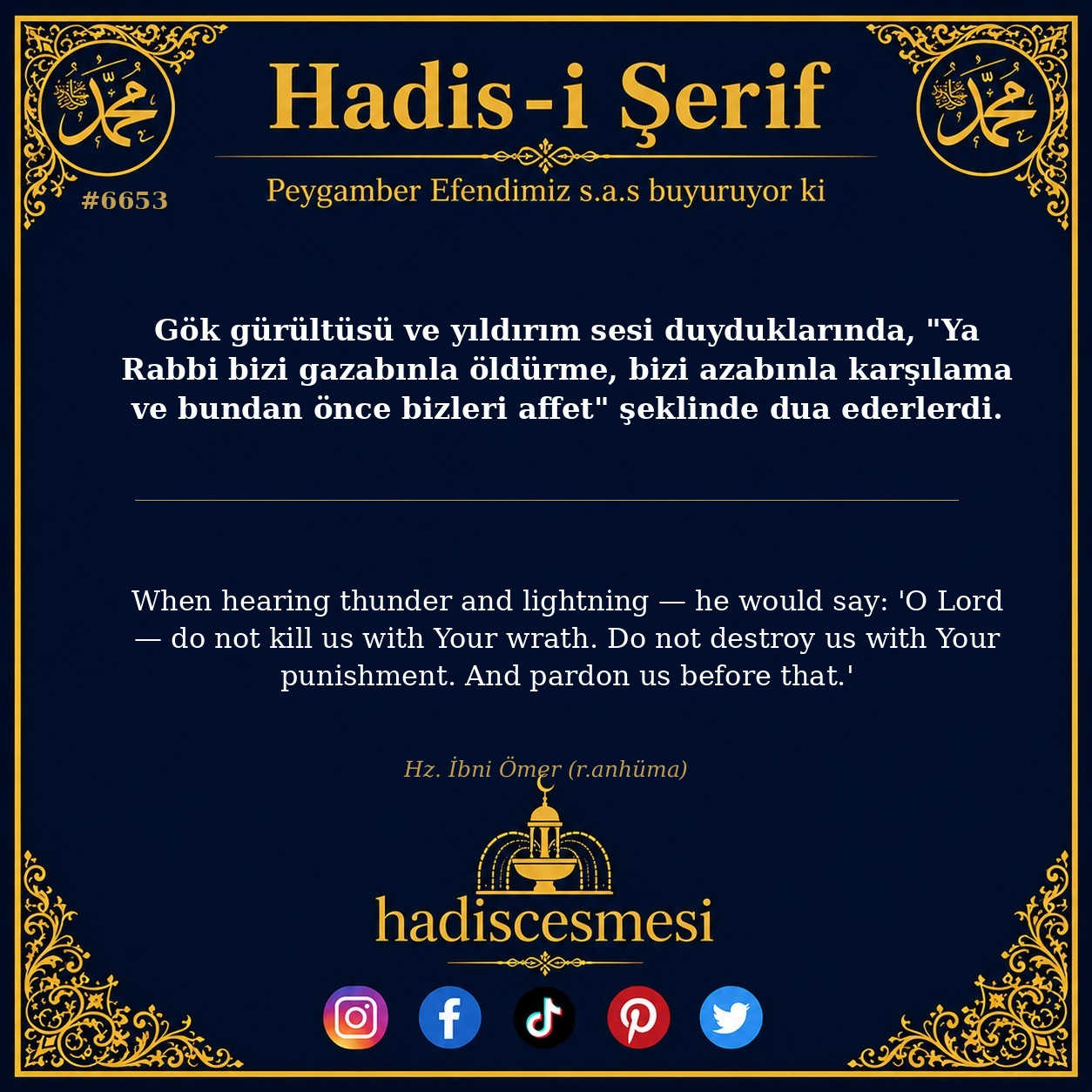hadis 6653