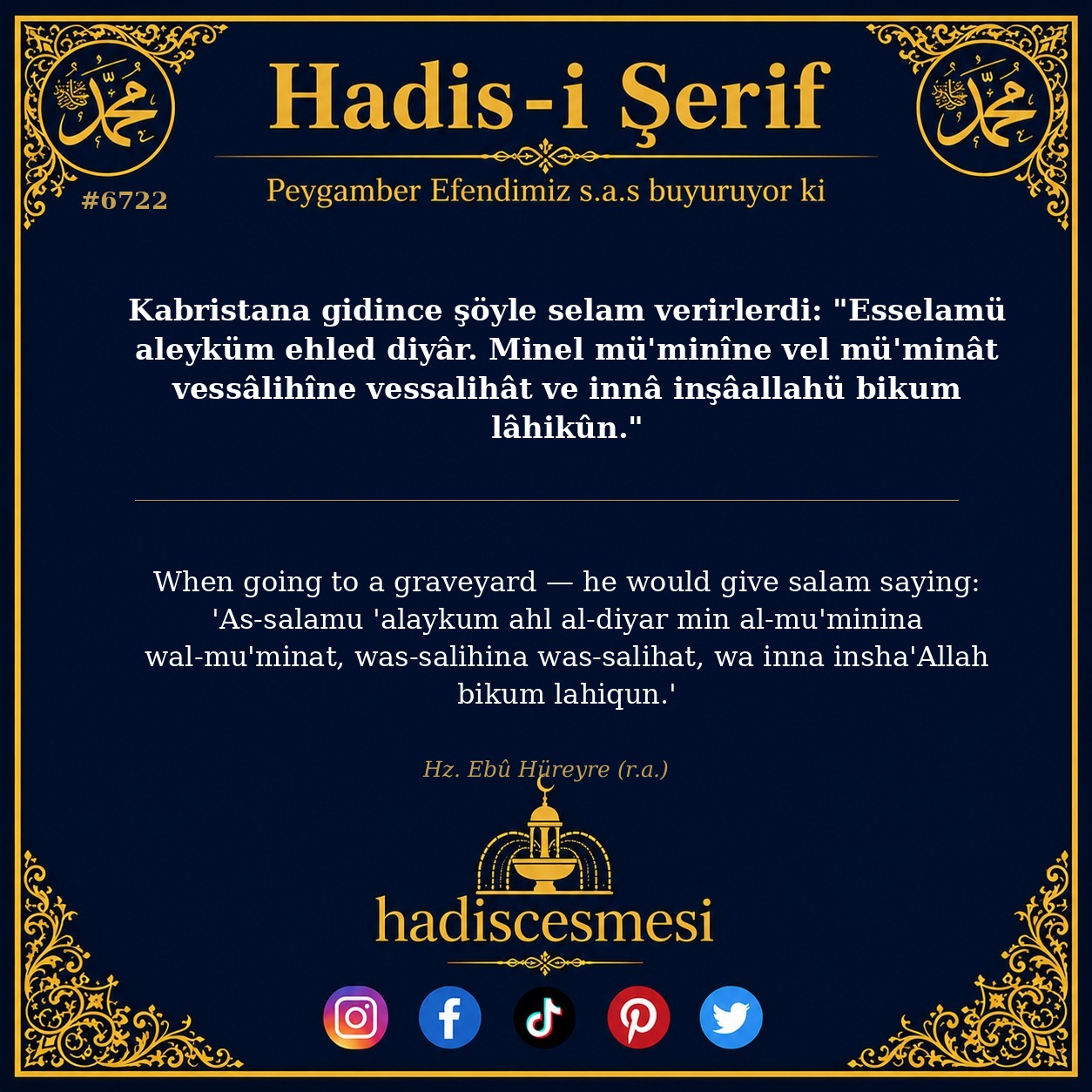 hadis 6722