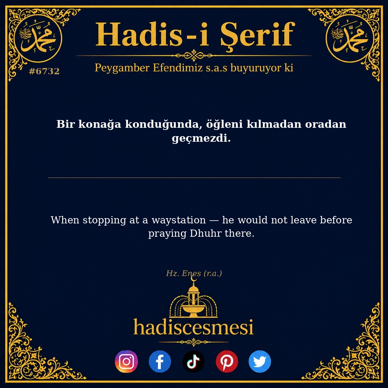 hadis 6732